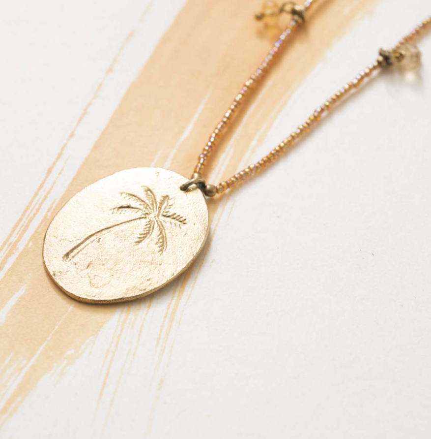 A Beautiful Story Halskette Feminine Citrin Gold