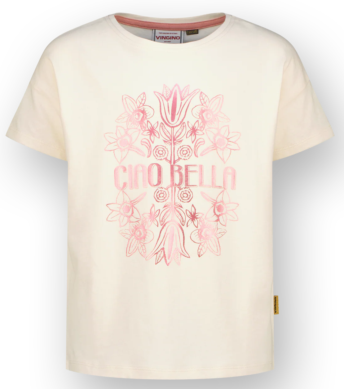 Vingino Mädchen T-Shirt Harlyn in Weiß - Ciao Bella Vingino Mädchen T-Shirt Harlyn in Weiß - Ciao Bella