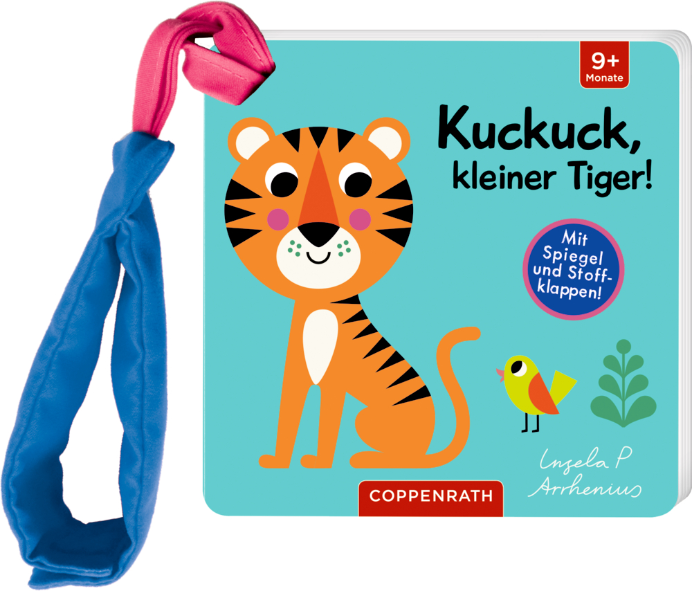 9783649644040 Coppenrath Mein Filz-Fühlbuch für den Buggy: Kuckuck, kleiner Tiger!