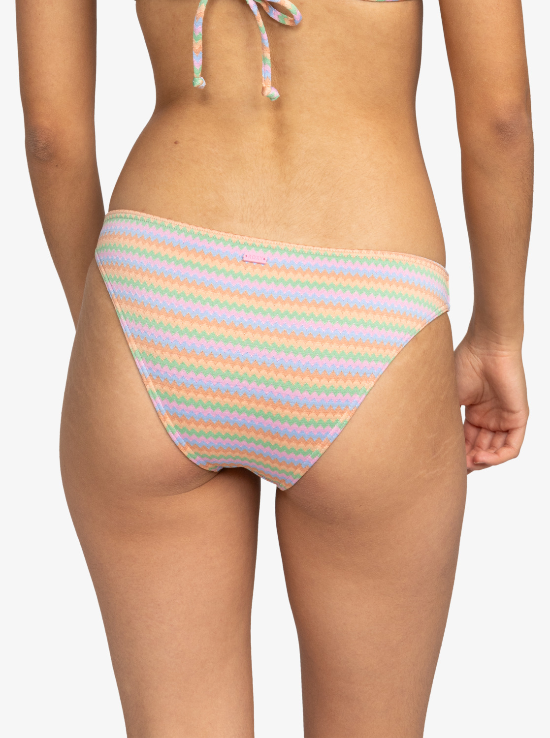 erjx404808_roxy-w_xnbm_bck1 Roxy Wavy Stripe - Bikinihose für Frauen - Pastel Chevron