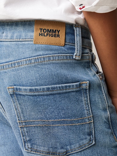 Tommy Hilfiger Jungs Baggy Jeans Light Wash Denim 