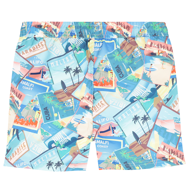 Tumble N Dry Macapa Badehose Schwimmshort Postkarten from Paradise
