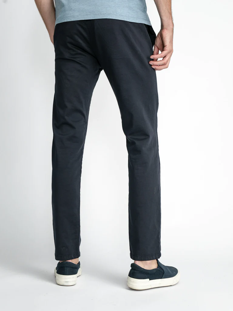Petrol Industries Herren Chino mit Drawstring Kordel in Navy Blau