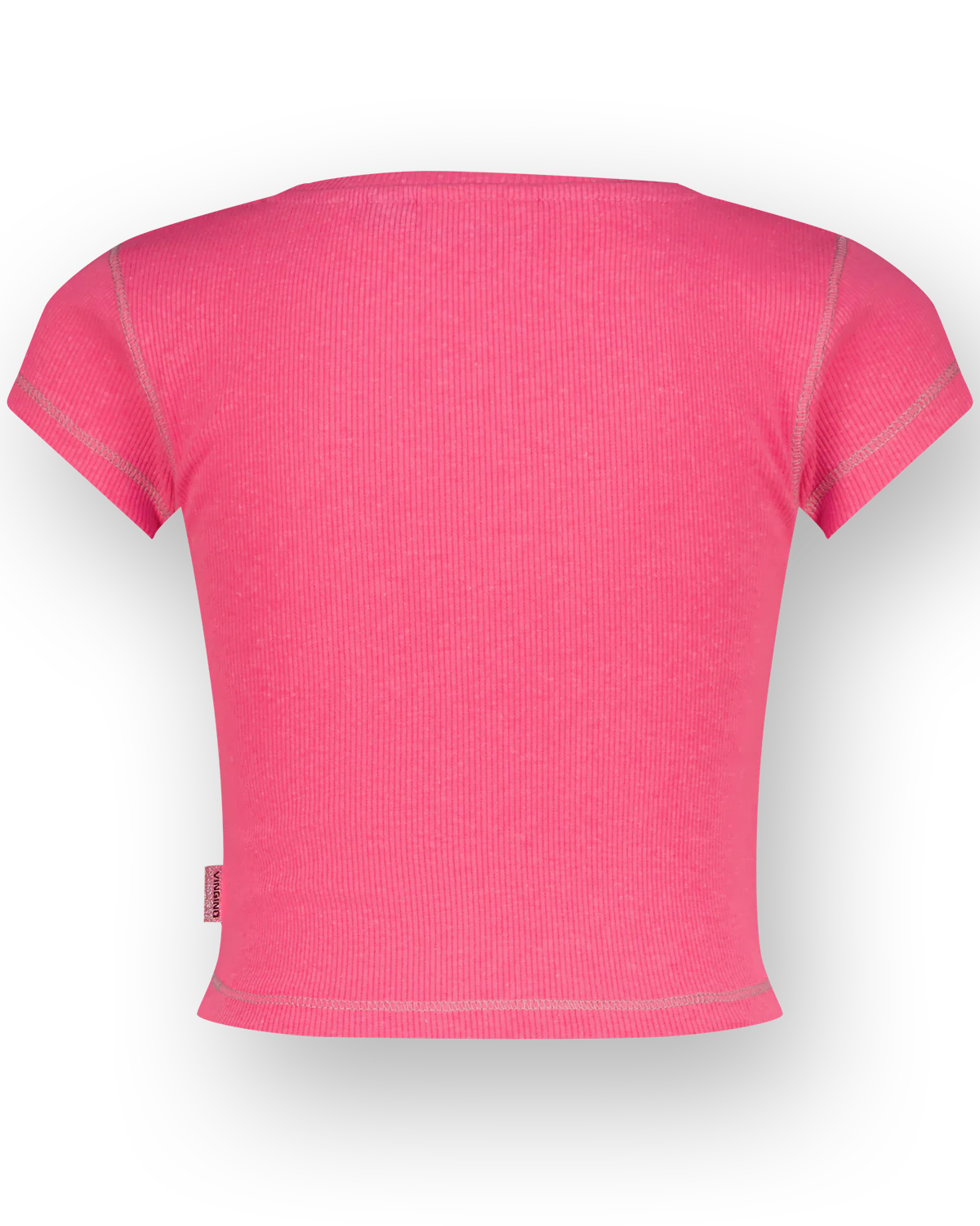 Vingino Mädchen Basic crop T-Shirt in Pink