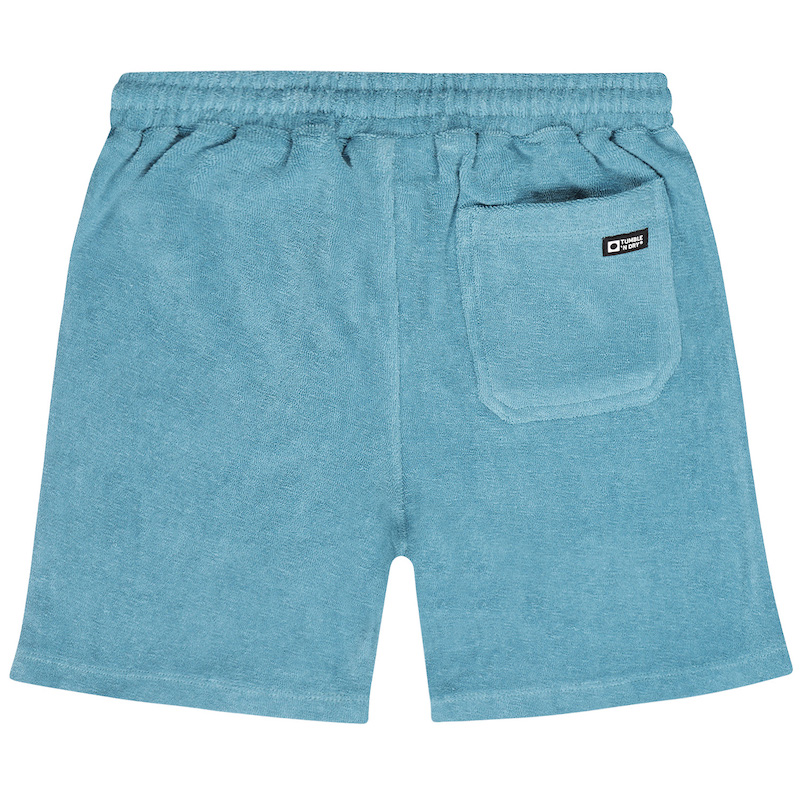 Tumble N Dry La Graviere Frottee Sweat Short Jogshort in Blau Tumble N Dry La Graviere Frottee Sweat Short Jogshort in Blau