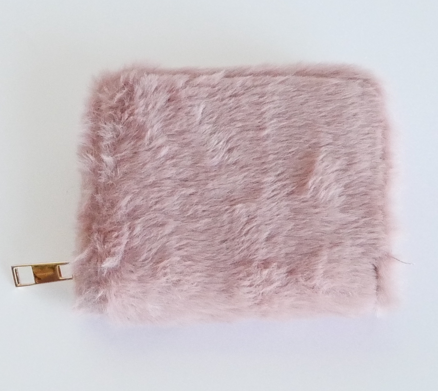 KISME-GELDBORSE-PLUSCH-ROSA KisMe Geldbörse Plüsch - Rosa