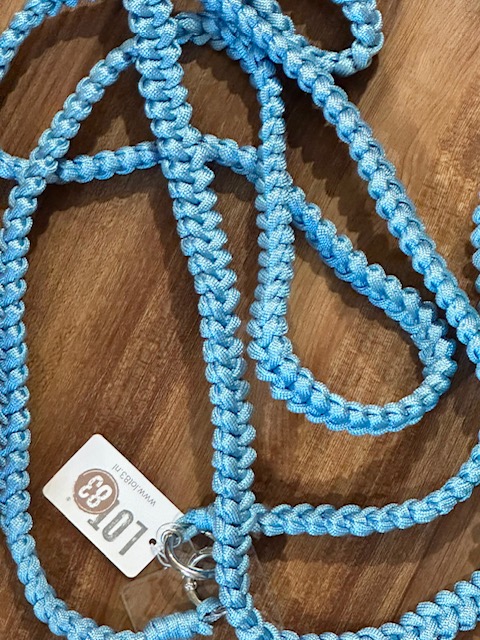 Lizzie Mae Handykette Kordl mit Zopf - Blau