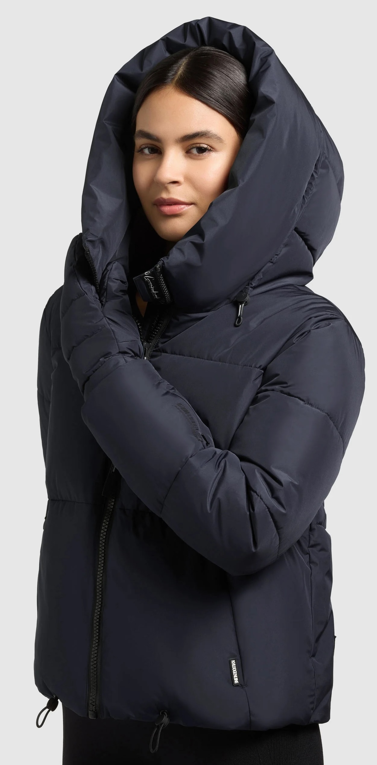 Khujo Damen Steppjacke Audrey Blue Nights mit Handschuhen Khujo Damen Steppjacke Audrey Blue Nights mit Handschuhen