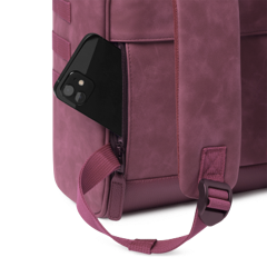 TDM_S24_ADVENTURER_LARGE_DELHI_3701328393030_09 Cabaia Rucksack DELHI Large mit Laptop-Fach - Beerenrot