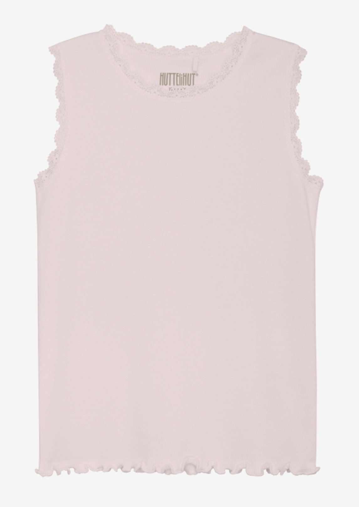 HUTTELiHUT Top in Rosa mit Spitzenborte