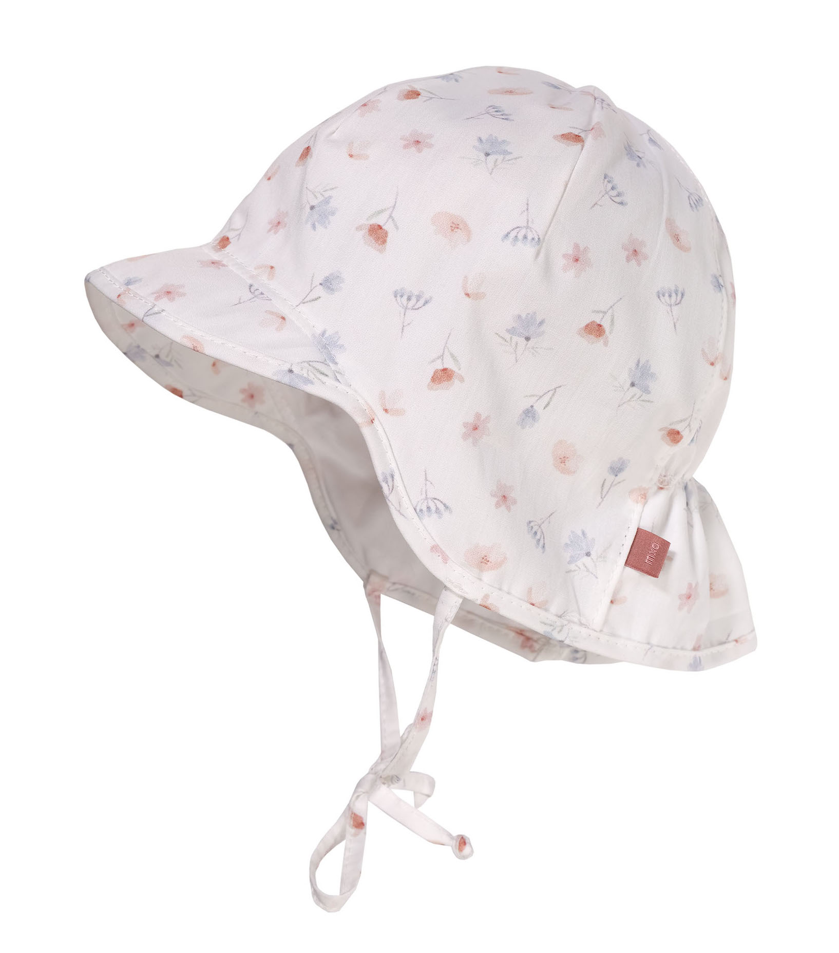 Maximo Baby Sonnenmütze mit Schild in Weiß mit Pusteblumen & UV Schutz 50+ Maximo Baby Sonnenmütze mit Schild in Weiß mit Pusteblumen & UV Schutz 50+