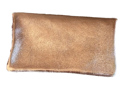 BFF Soft Leder Glitzer Geldbeutel in Rosegold Glam - Large
