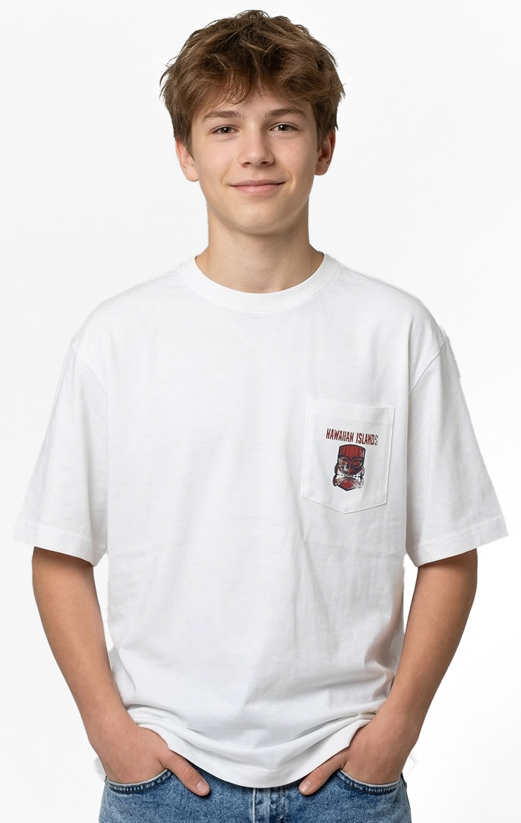 Blue Effect Jungs Oversized T-Shirt - Eddies Tiki Bar