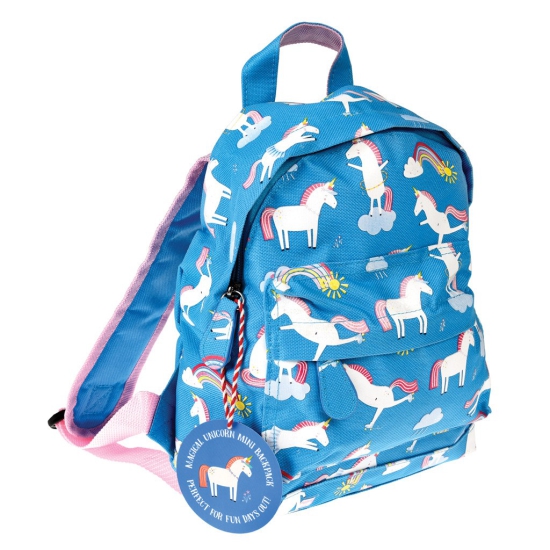 Ein_2 Rex London Kinder Rucksack - Einhörner
