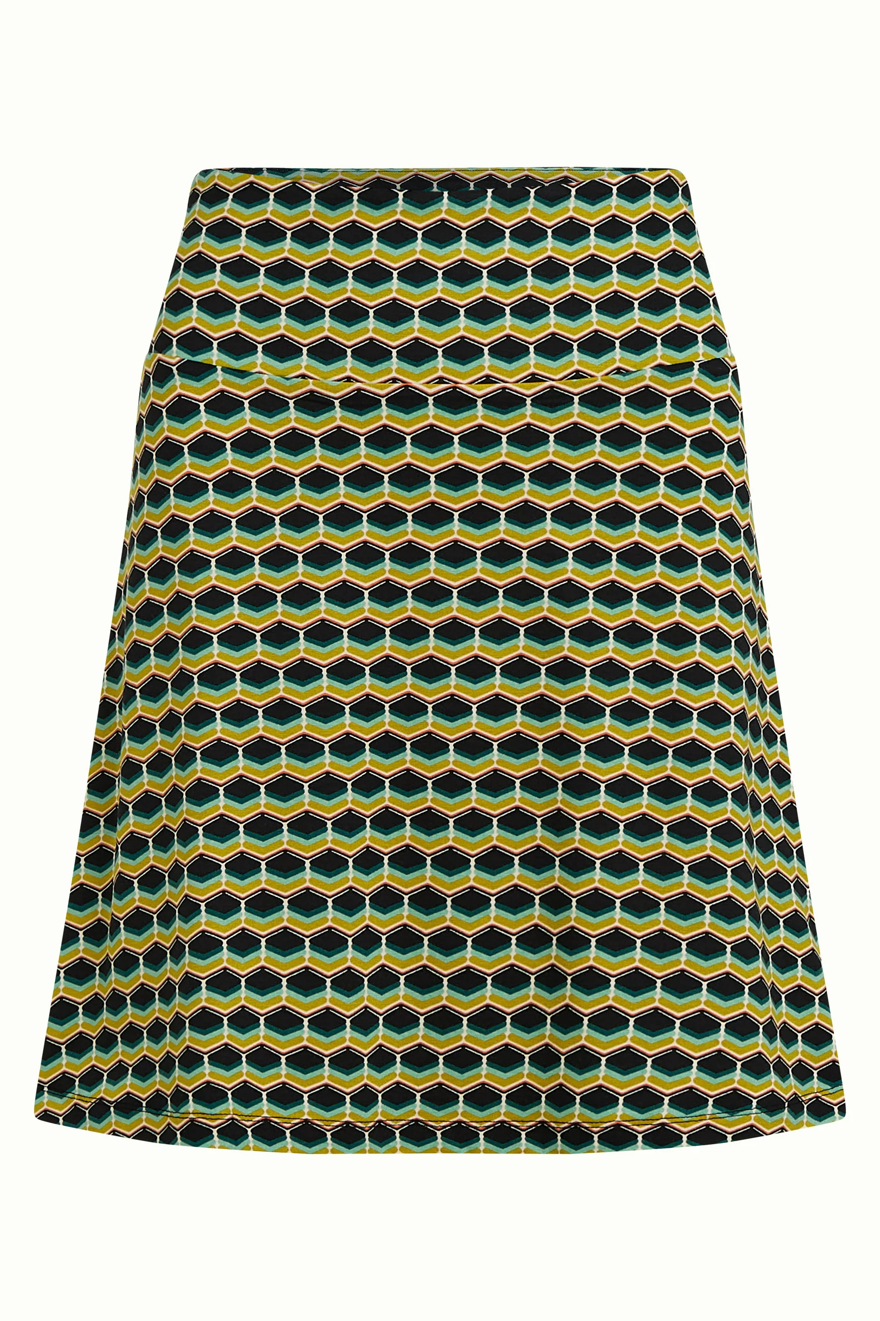 King Louie Border Skirt Drift Jersey Rock - Wabenmuster King Louie Border Skirt Drift Jersey Rock - Wabenmuster