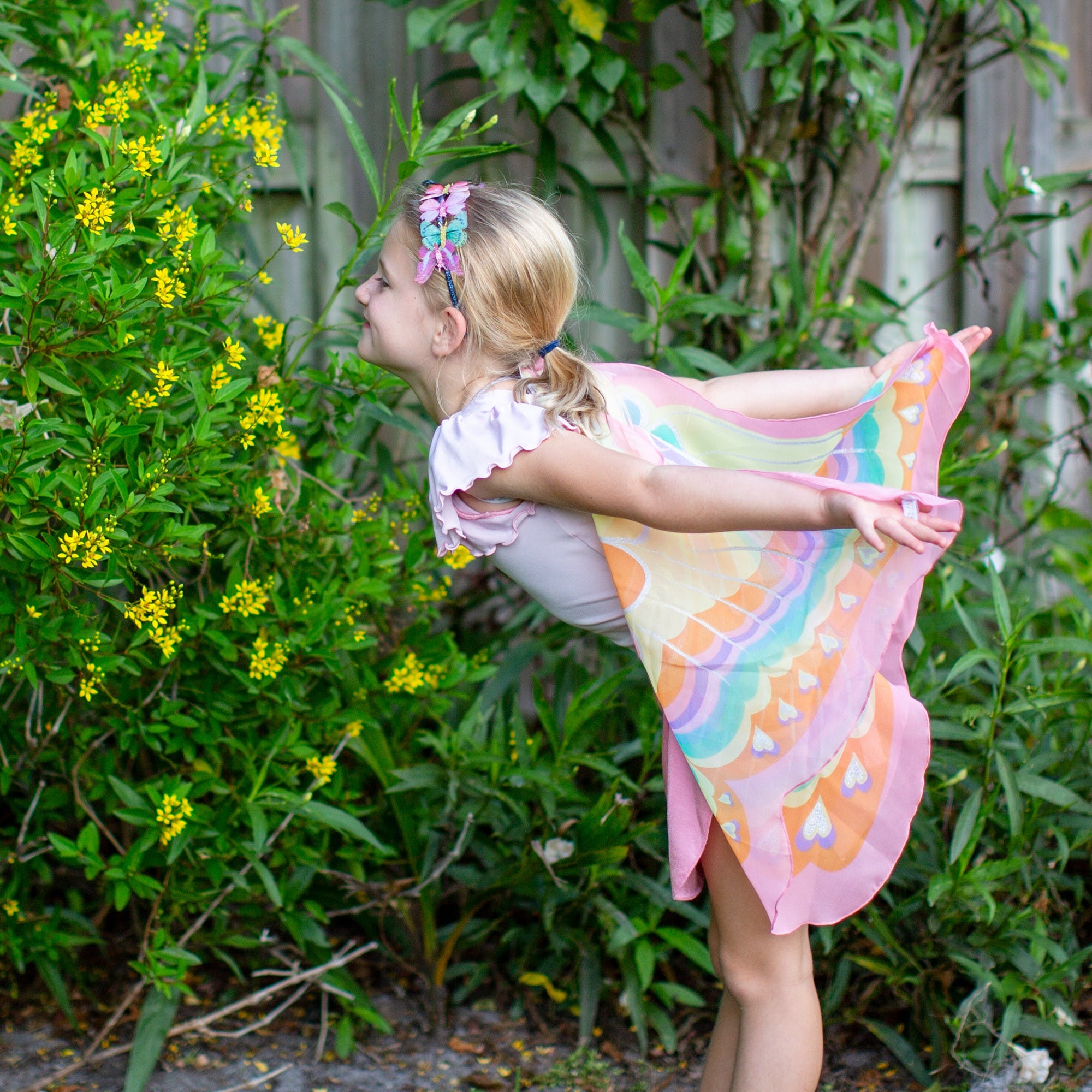 1013057-47cde72b61ca82 Dreamy Dress-Ups PINK RAINBOW BUTTERFLY - Flügel & Maske