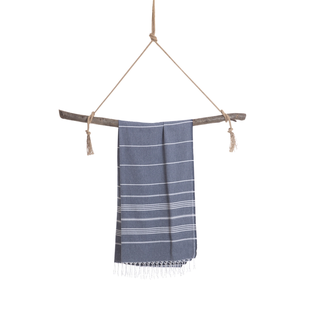 Ipadema-3 Towel to Go - Towel to Go Ipanema Hamamtuch mit Geschenkbox, dunkelblau