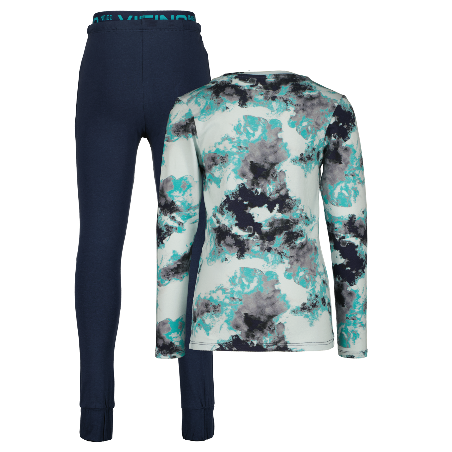 AW22KBN72404_WALENDINO_Dark-Blue_BACK Vingino Pyjama WALENDINO - Dark Blue