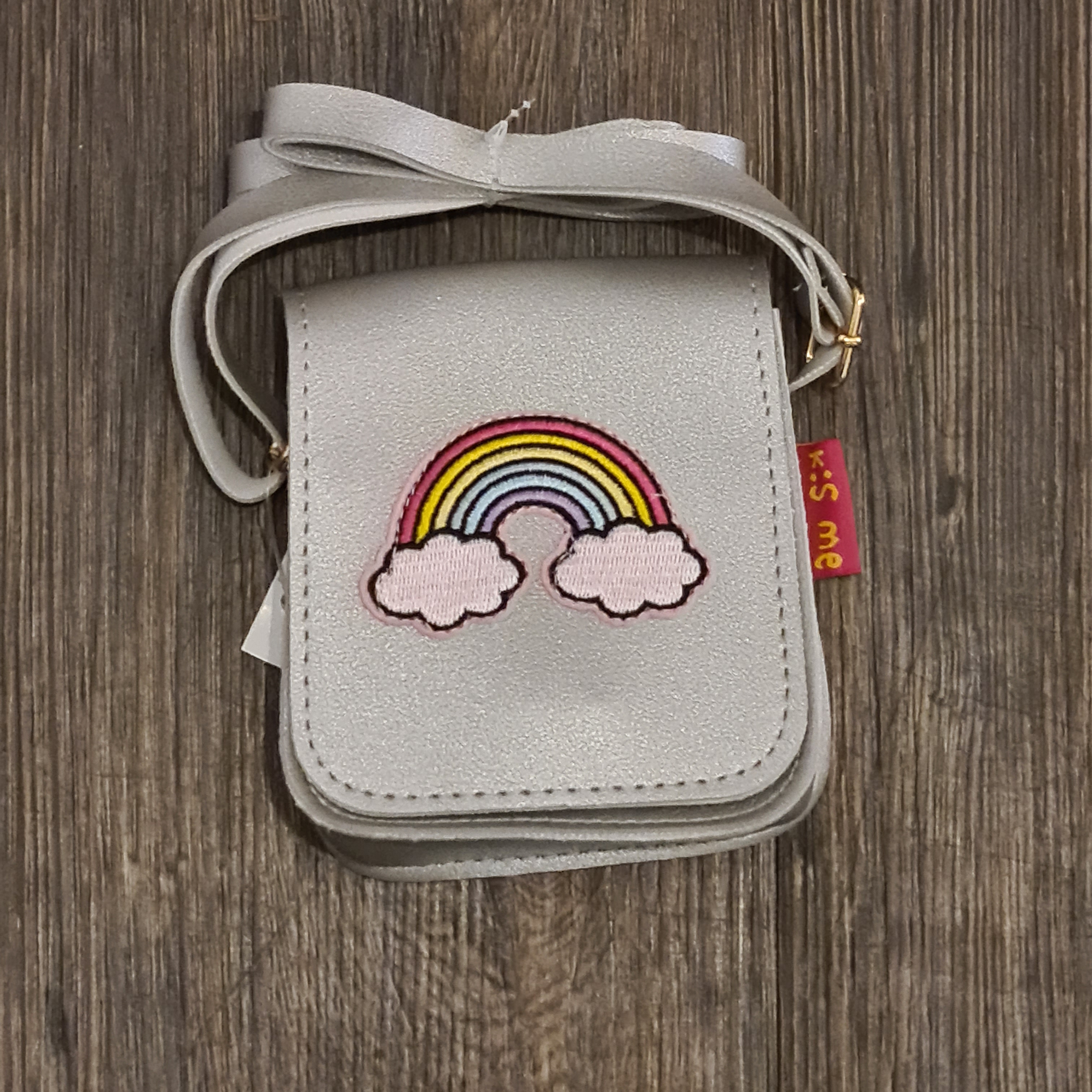 20220527_115227 KisMe Umhängetasche Kunstleder Regenbogen - Farbauswahl