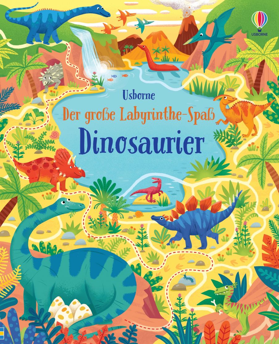 Usborne Der große Labyrinthe Spaß - Dinosaurier