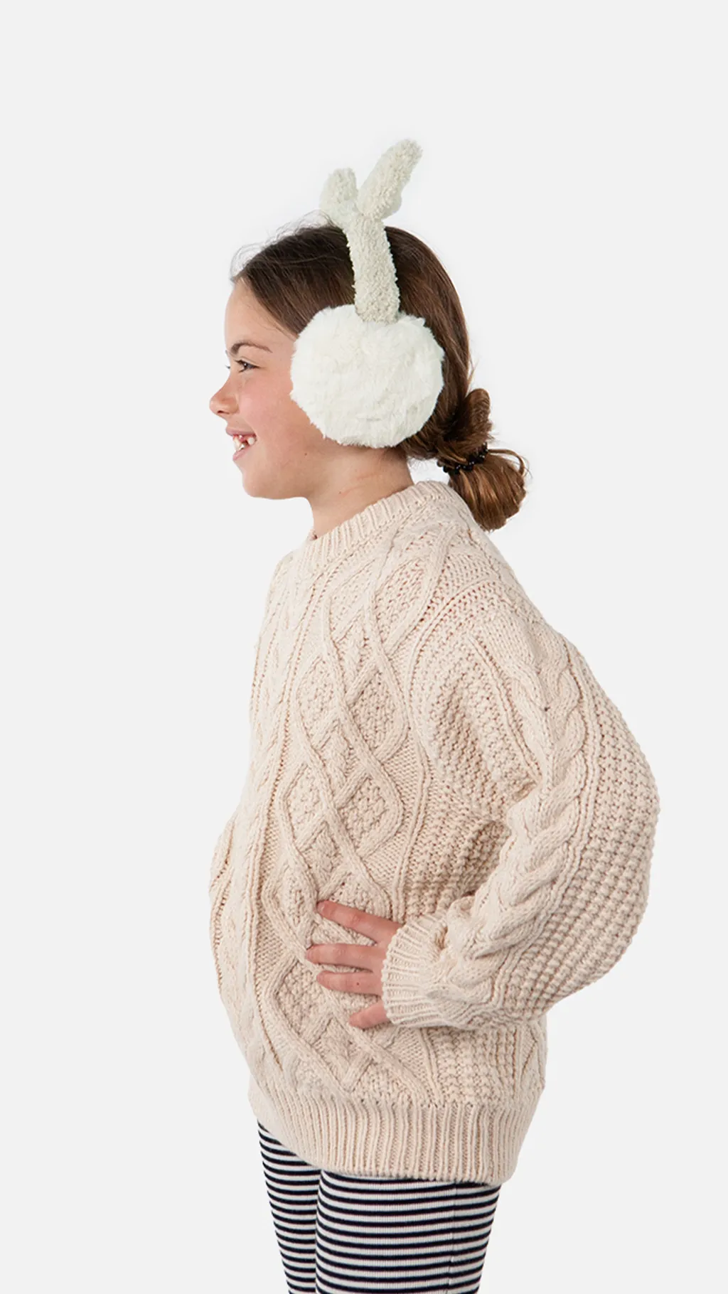 Barts Fluffy Ohrwärmer Earmuffs mit Kunstfell & Teddyfell in Creme Weiß Öhrchen Barts Fluffy Ohrwärmer Earmuffs mit Kunstfell & Teddyfell in Creme Weiß Öhrchen