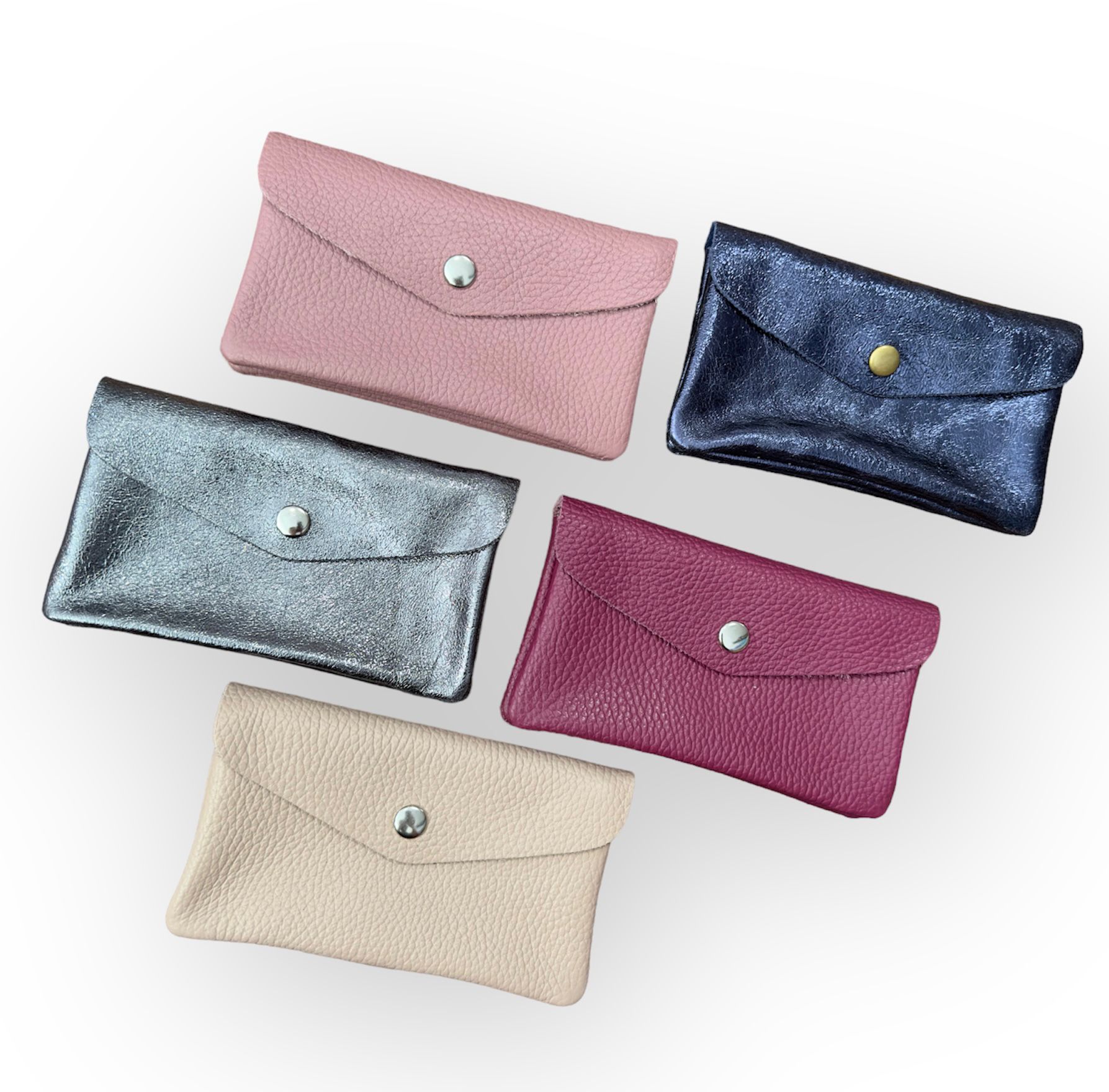 PHOTO-2023-07-15-16-52-11 BFF Soft Leder Geldbeutel - Rosa - Large