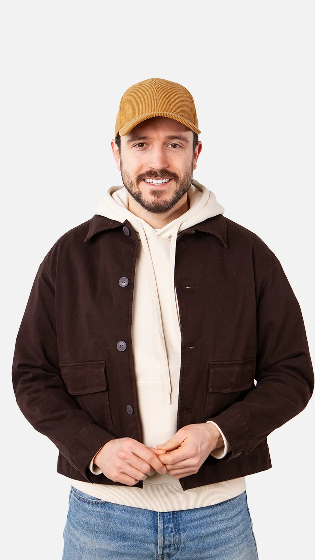 Barts Dylan Cap Feinkord in Ochre - Größenverstellbar