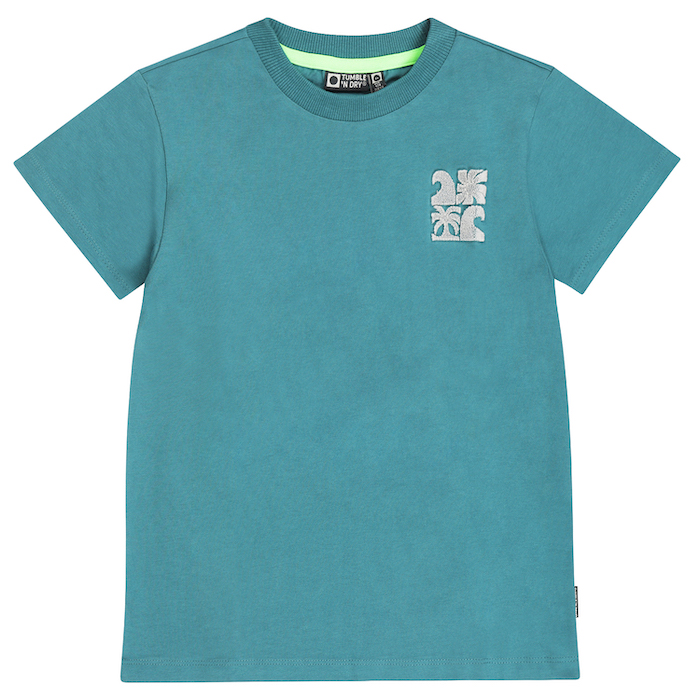 Tumble N Dry Tonga Kurzarm T-Shirt in Petrol Grün - Soleil