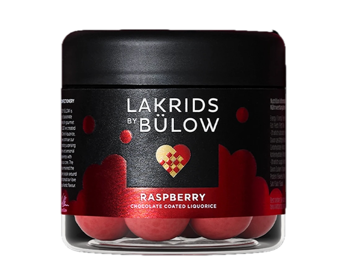 Lakrids by Bülow CRISPY RASPBERRY - SMALL 