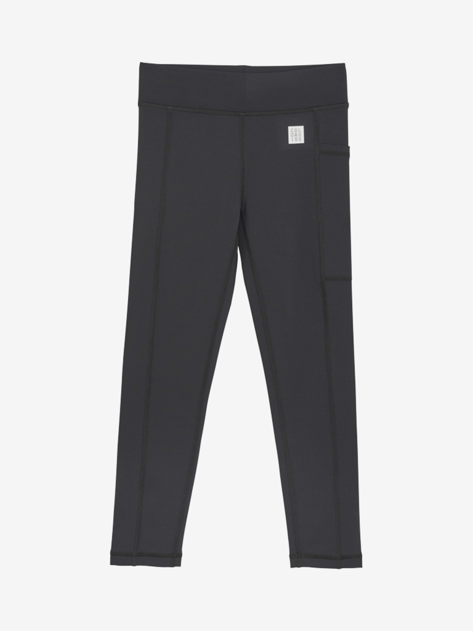 741422_1919_A Color Kids Leggings Sport Tights - Schwarz