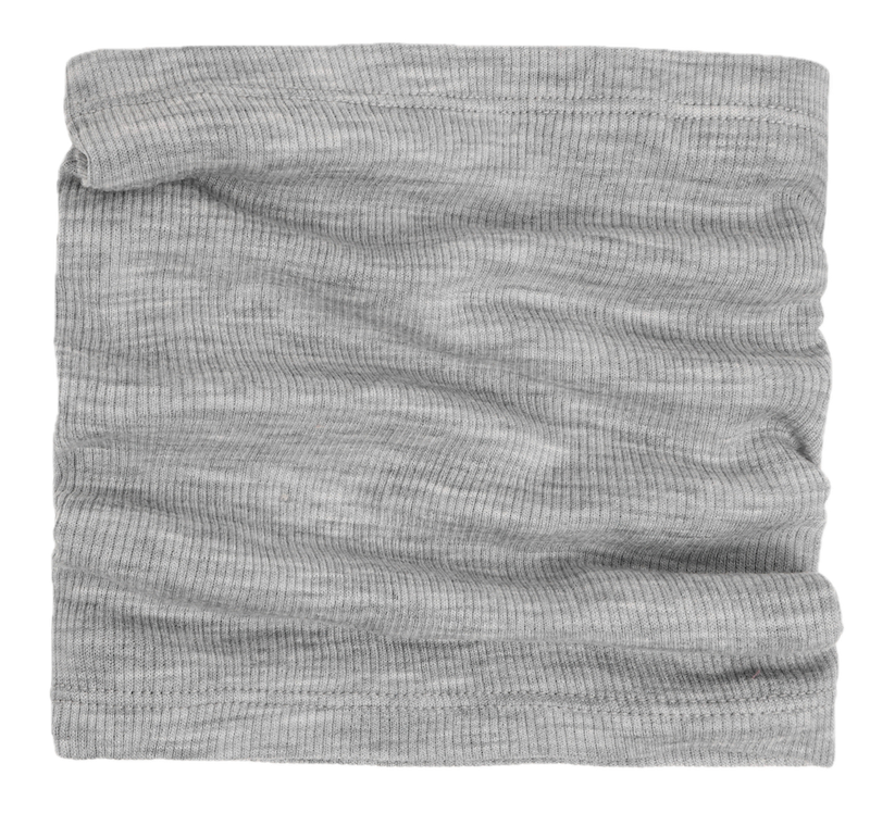 CeLaVi Loop aus Merinowolle 2-lagig in Grau Alloy Melange