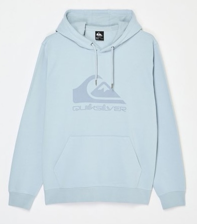 Quiksilver Comp Logo Hoodie Sweatshirt in Eisblau Hellblau Quiksilver Comp Logo Hoodie Sweatshirt in Eisblau Hellblau