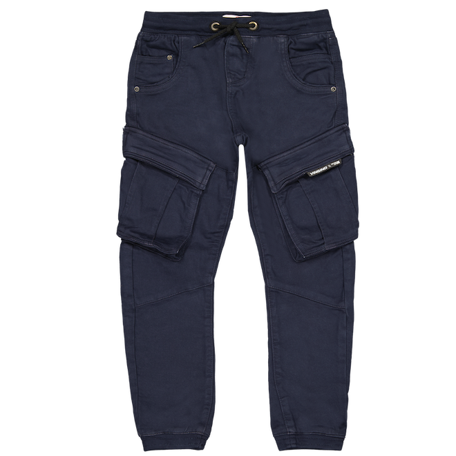 Vingino Carlos Cargo Jeans - Banana Fit in Dunkelblau