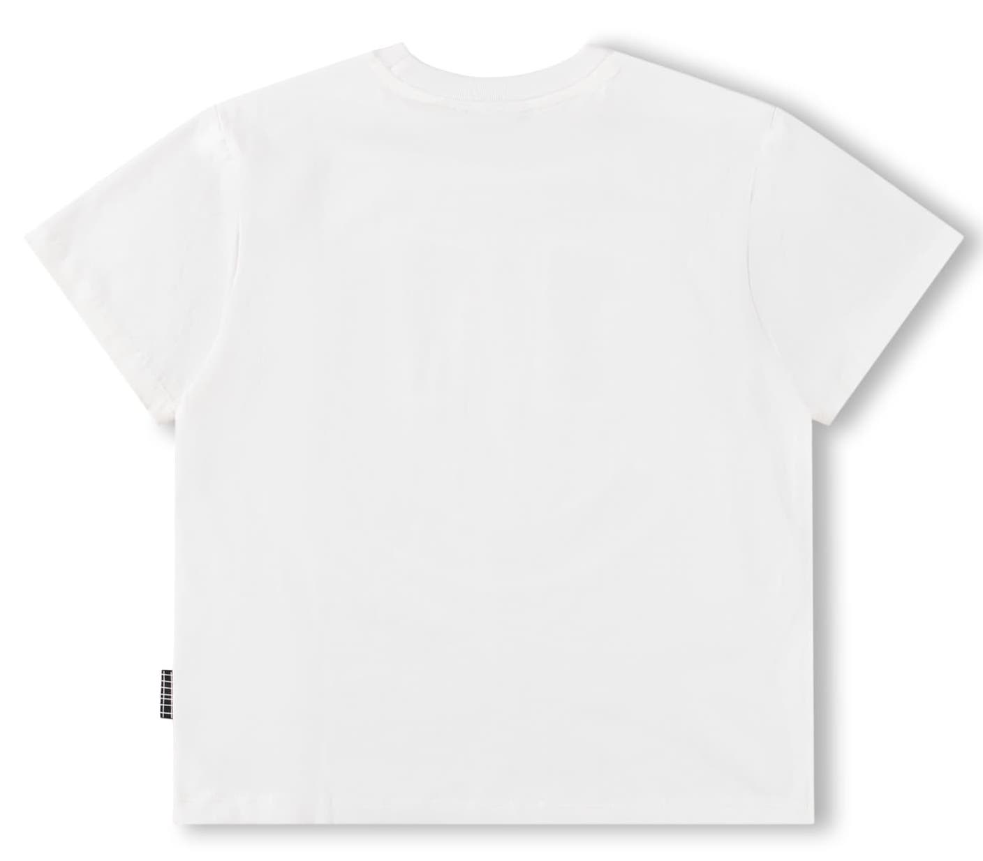 Molo Rodney Kurzarm T-Shirt in Daylight White - Smiley Molo Rodney Kurzarm T-Shirt in Daylight White - Smiley