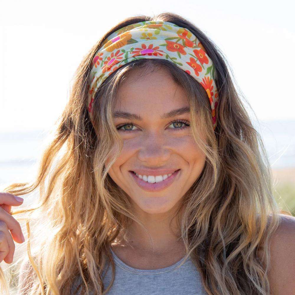 Natural Life Stirn- und Haarband Boho Bandeau Rainbow Floral