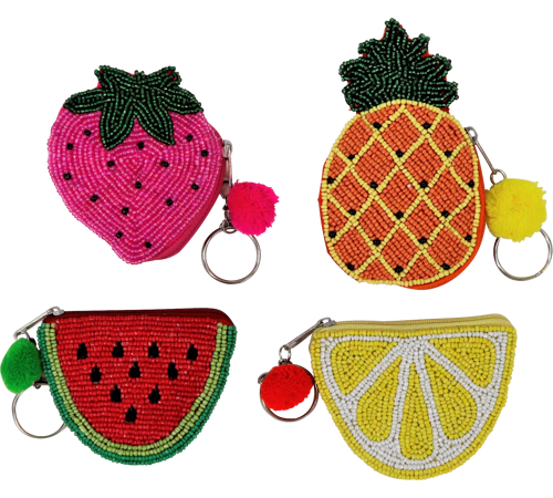 Hoff Interieur Obst Perlen Schlüsseltasche - Wassermelone Hoff Interieur Obst Perlen Schlüsseltasche - Wassermelone
