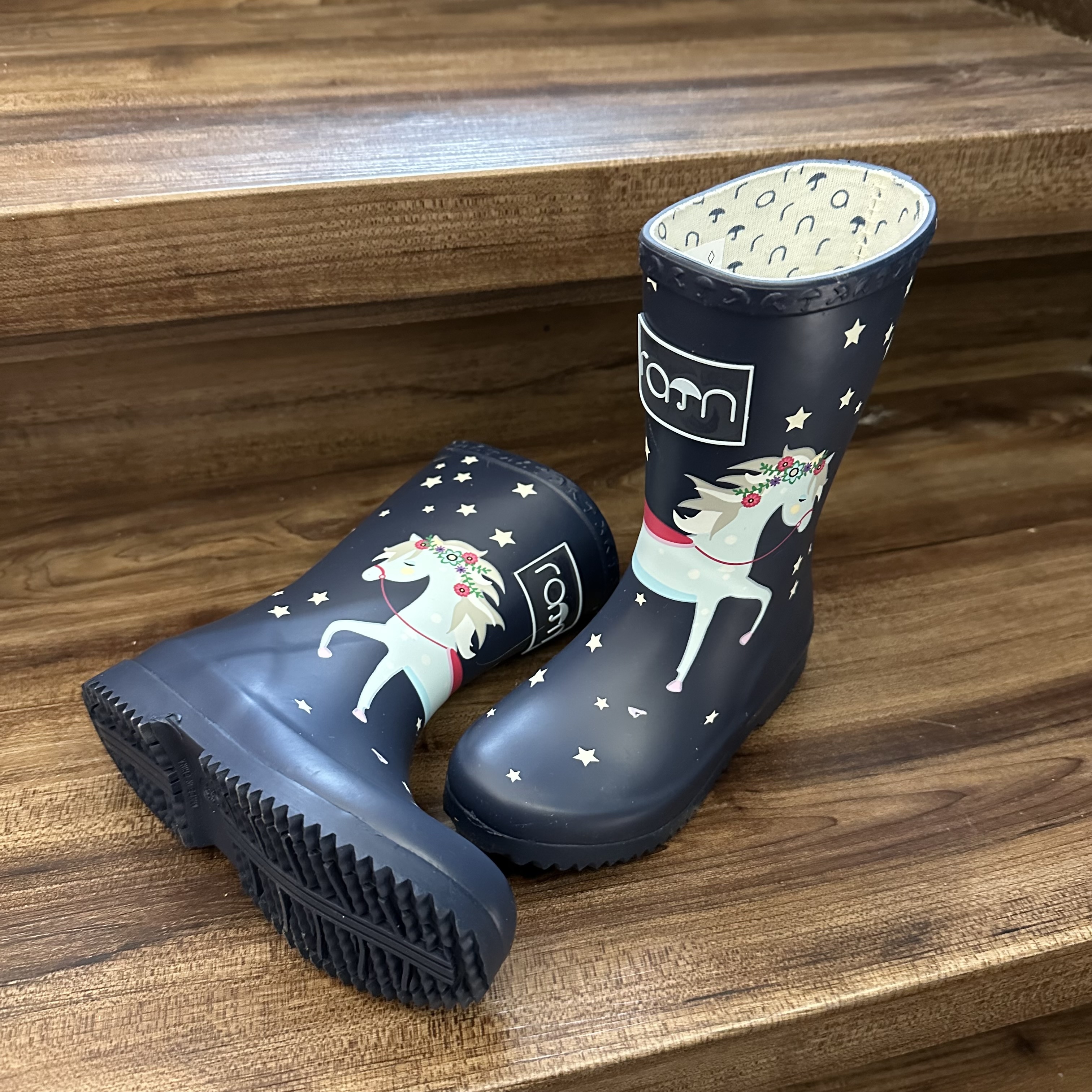 Rajn Regenstiefel Glowing Pony - Einhorn Rajn Regenstiefel Glowing Pony - Einhorn