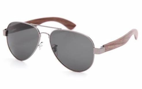 C3 Sonnenbrille Polarized - Rio in Gun Black Rahmen / Graues Glas