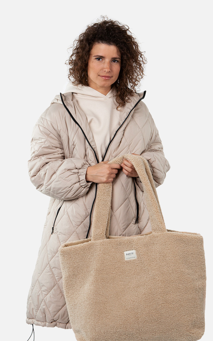 Barts Aaki Teddy Shopper in Hellbraun - One Size