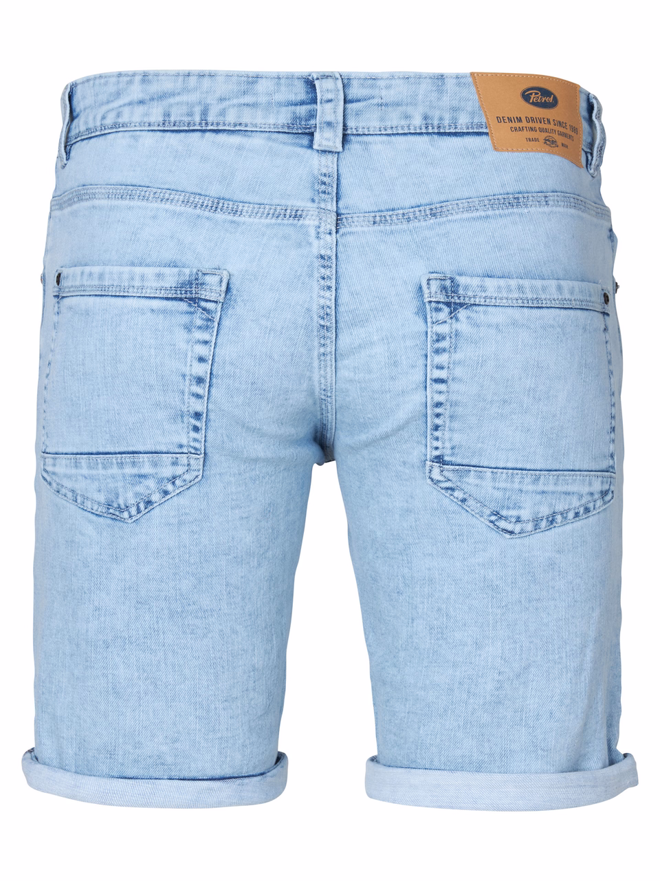 Petrol Industries Herren Jeans Short in Light stone Hellblau 