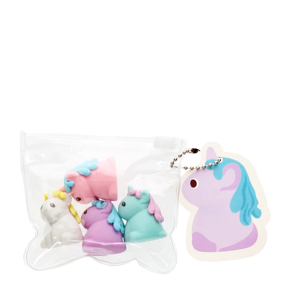 Rex London Radiergummis Unicorns Set of 4 - Einhorn Radiergummis Rex London Radiergummis Unicorns Set of 4 - Einhorn Radiergummis