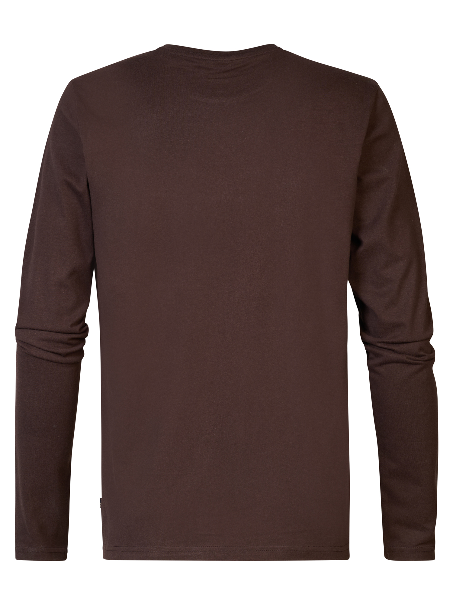 Petrol Industries Langarm Shirt in Espresso - Braun