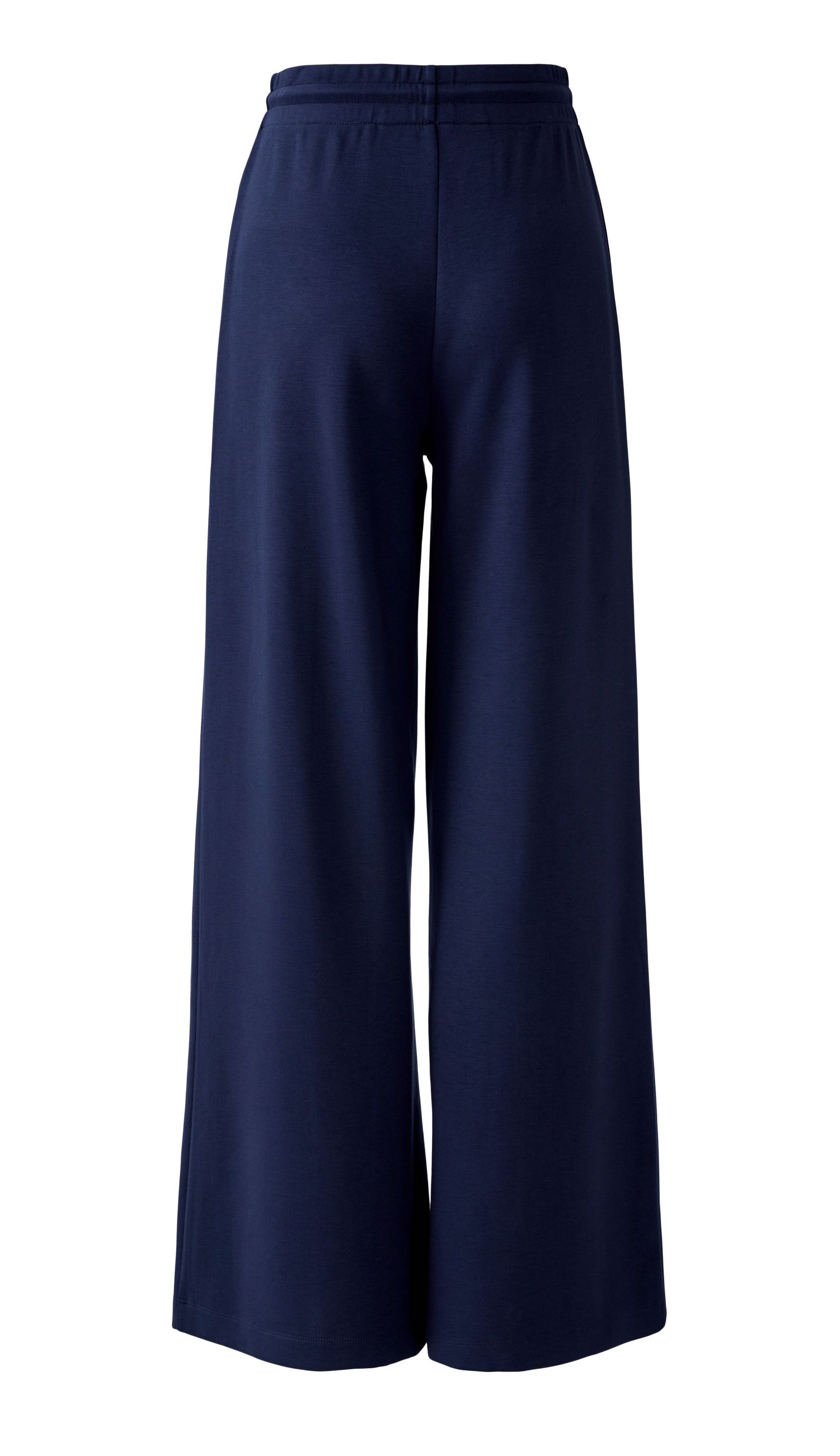 MIss Lagotte Viskose Hose Super Weich und Silky in Dunkelblau
