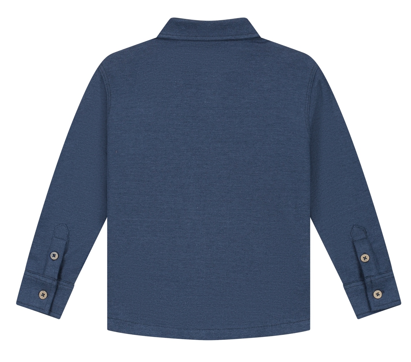 Babyface Stains & Stories Langarm Hemd in Marineblau Babyface Stains & Stories Langarm Hemd in Marineblau