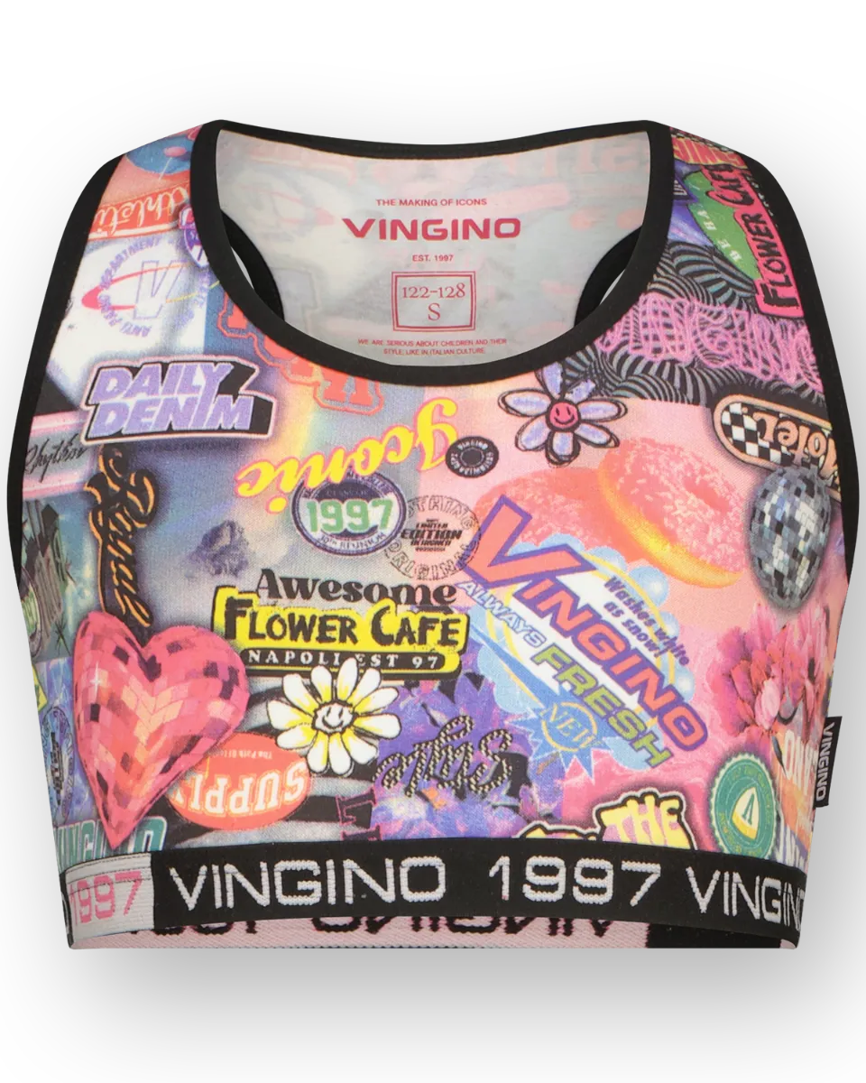Vingino Bustier und Hipster Unterwäsche Set - Fantasy Racer 