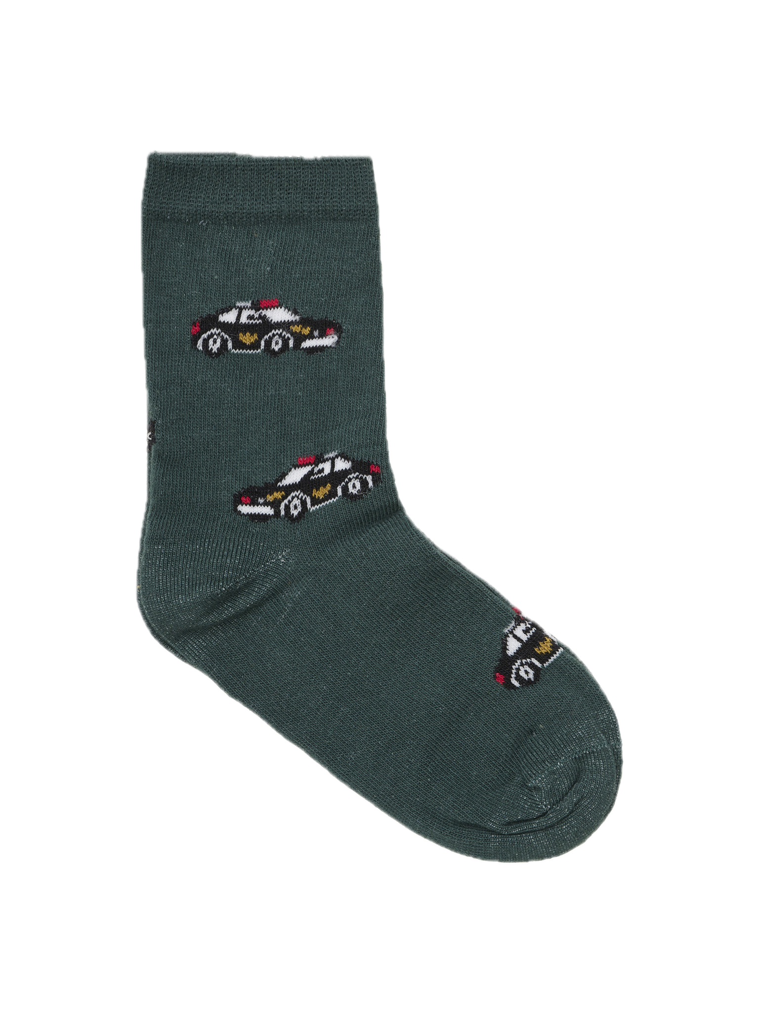 Minymo 3-er Pack Socken Parisian Night/Blau - Polizeiauto/Affen/Streifen
