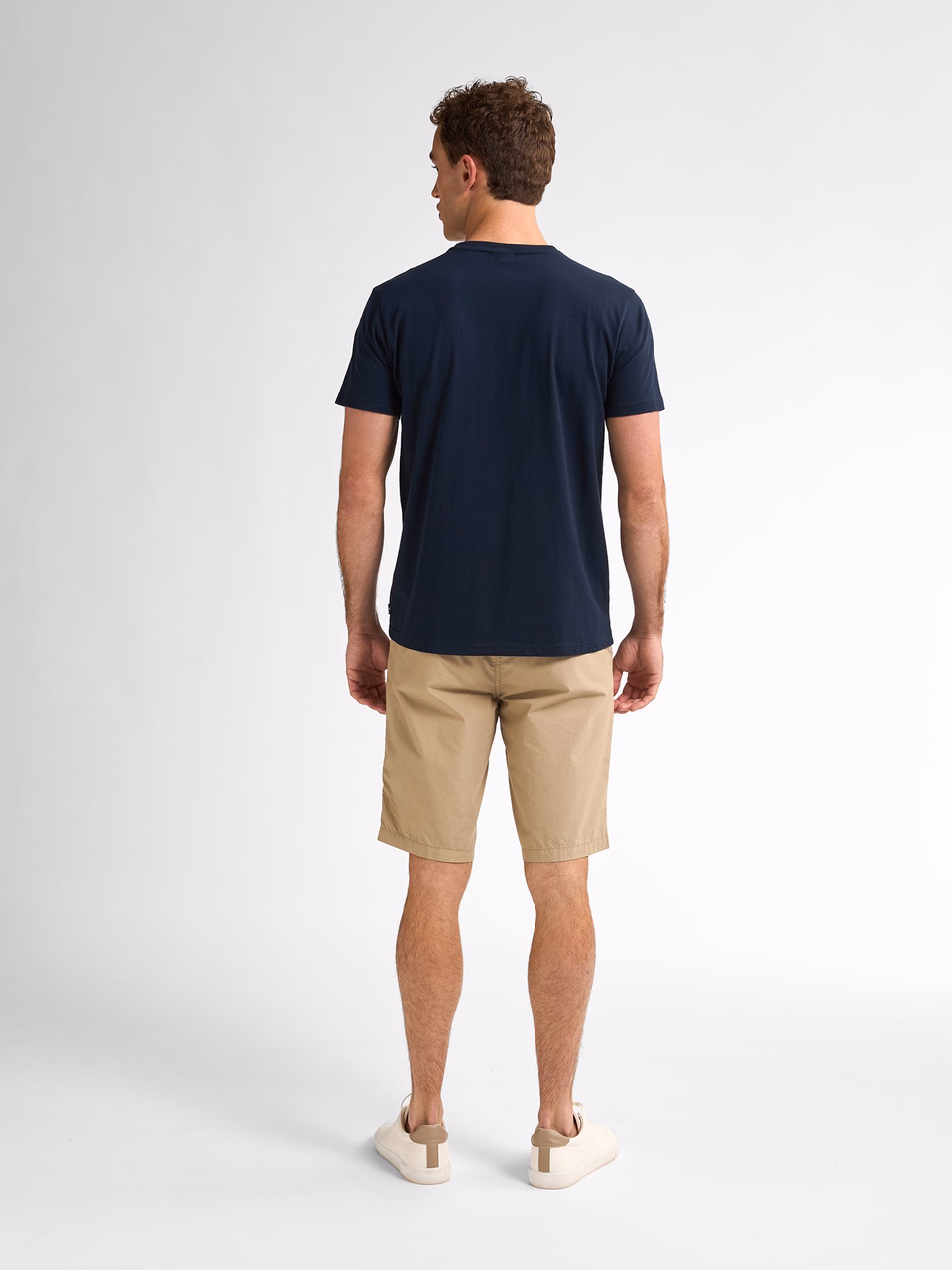 Petrol Industries Herren Chino Short in Light Tan Beige