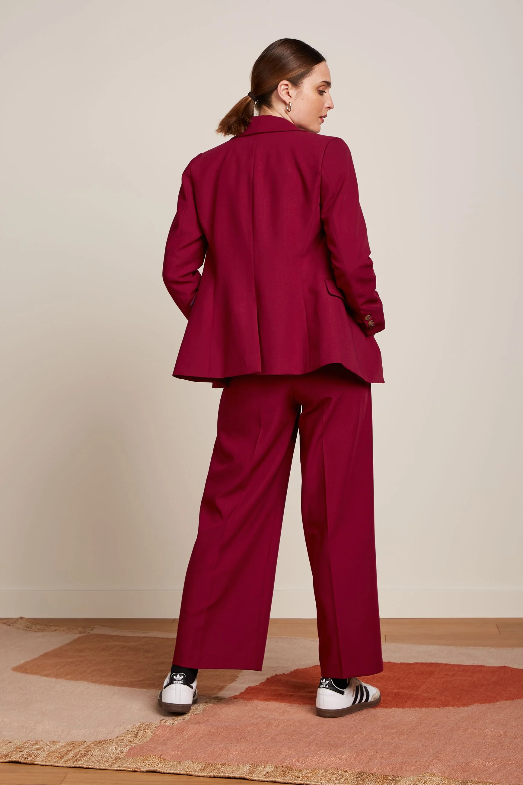 King Louie Federica Hose Marple - Rumba Red/Weinrot - SALE King Louie Federica Hose Marple - Rumba Red/Weinrot - SALE