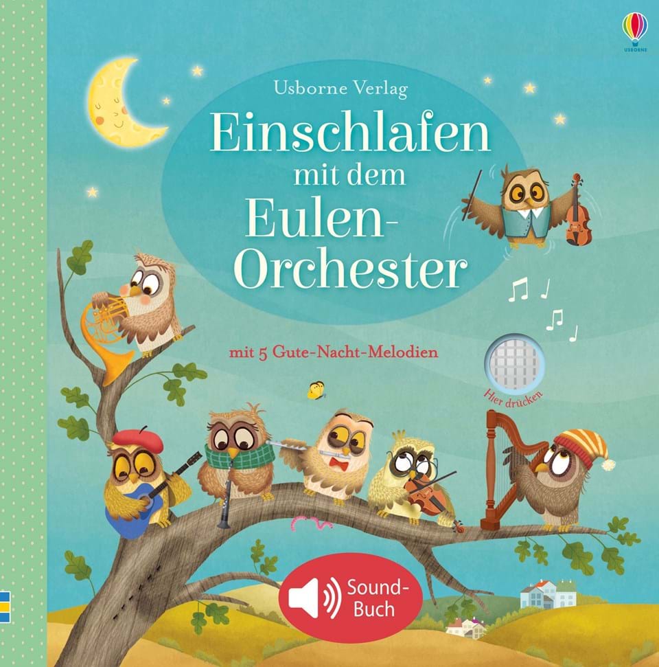 Usborne Klangbuch Einschlafen mit dem Eulen Orchester