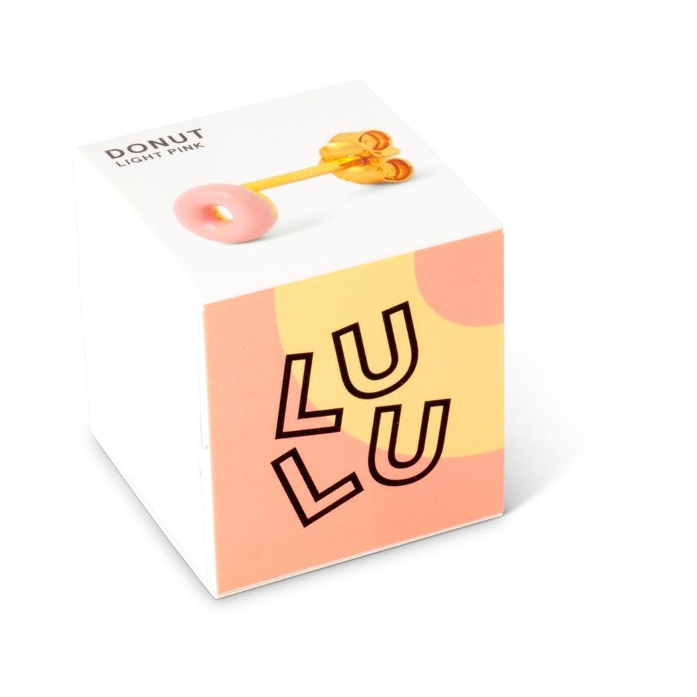 DONUT_1_STUCK_-_EMAILLE-Ear_stud_1_pcs-LULU1096-Hellrosa-5_80e4a8c9-c15c-4736-8ab6-ac5104725fbf_1000x LuLu Donut Ohrring Emaille in Rosa - 1 Ohrring
